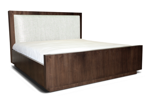 Clinton Bed   Upholstered Headboard