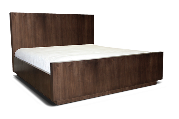 Clinton Bed With Wood Headboard