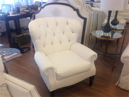Baxter Tufted Wing Chair