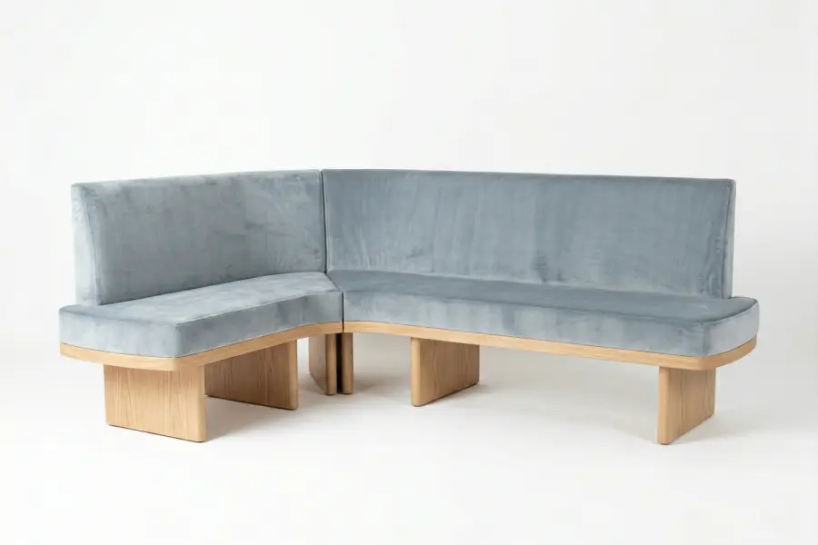 Abbraccio Custom Banquette - Abbraccio Bespoke Curved Banquette