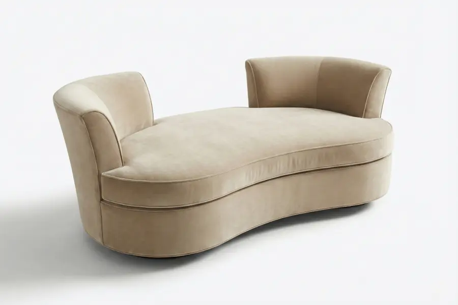 Ambrose Settee - Ambrose Curved Bespoke Settee