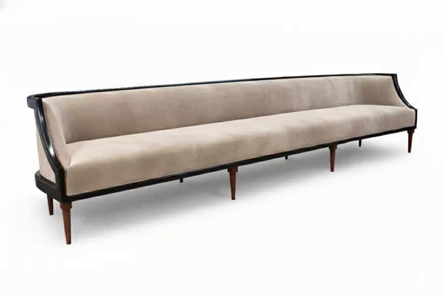 Banker Sofa - Banker Sofa- tailored elegance