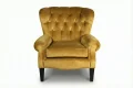 Thumbnail Image - Baxter Tufted wing chair- Custom upholstered chair