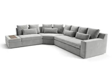 Discover the Beekman Sectional Sofa — modern design, expansive comfort, and fully customizable details. A luxury sectional tailored to your style.