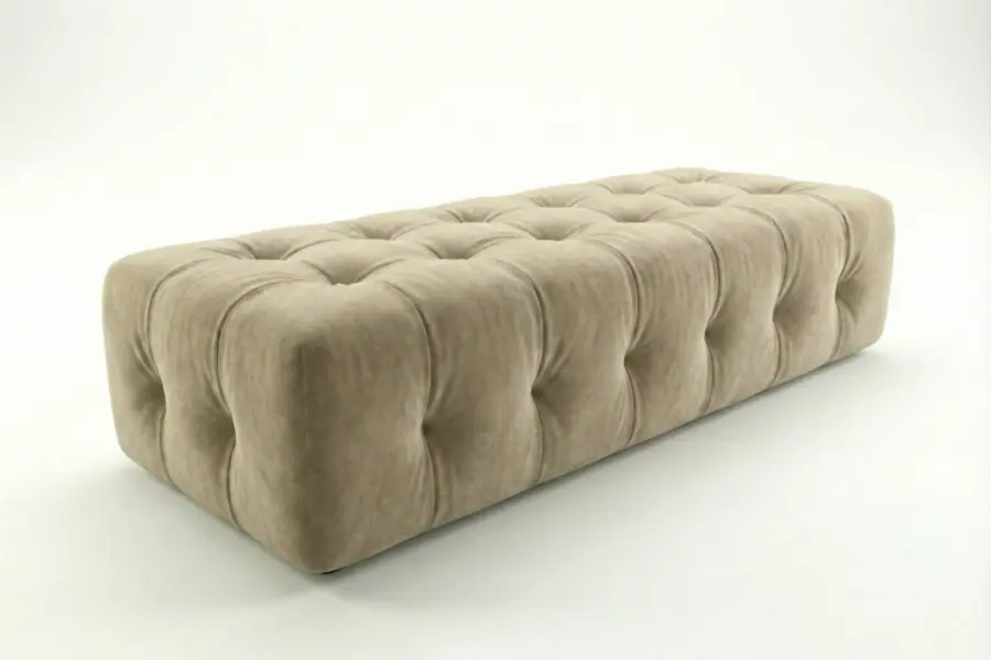 Biscuit Bench - Biscuit Bespoke Tufted Bench