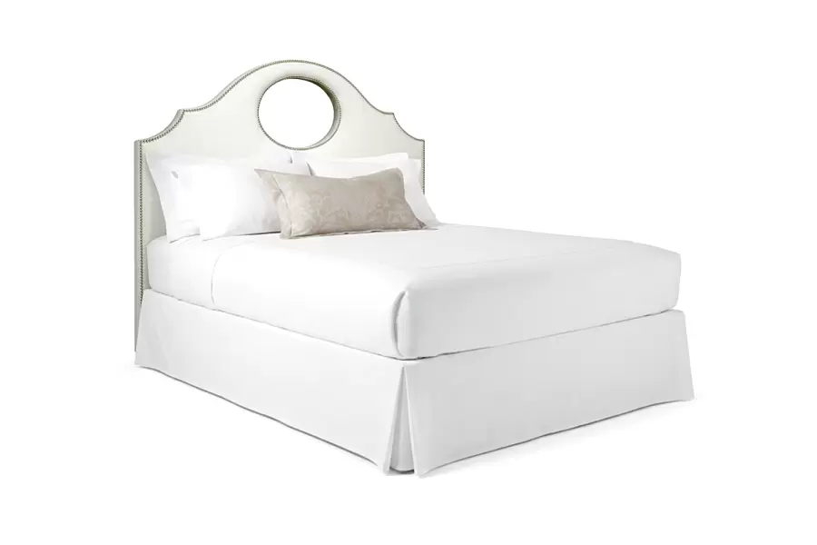 Broadway Upholstered Bed - Broadway Upholstered Bed — Sculptural Statement, Bespoke Com