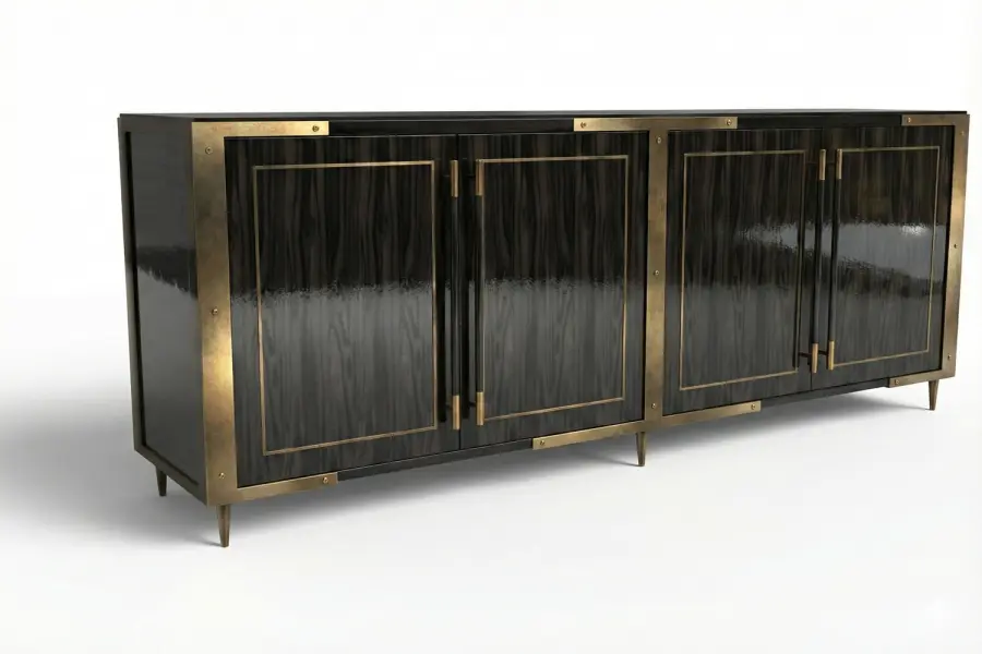 Center Credenza - Center Credenza — Versatile Custom Storage