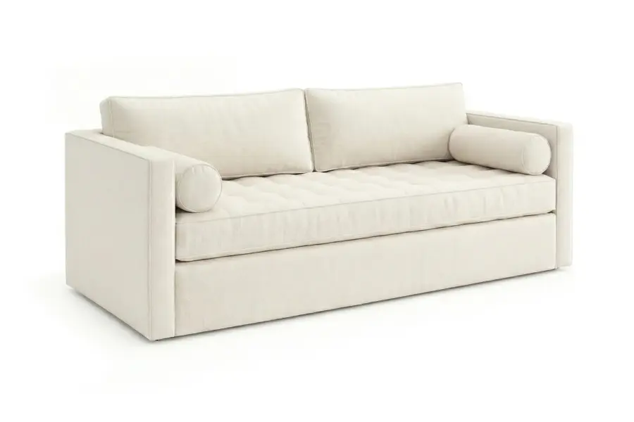 Chambers Trundle Sofa - non rising trundle sofabed. Custom made sleeping seating