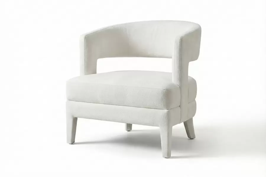 Colombia Chair - Open back upholstered chair