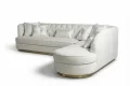 Thumbnail Image - Coppedè Sectional — Diamond Tufting & Brass Base