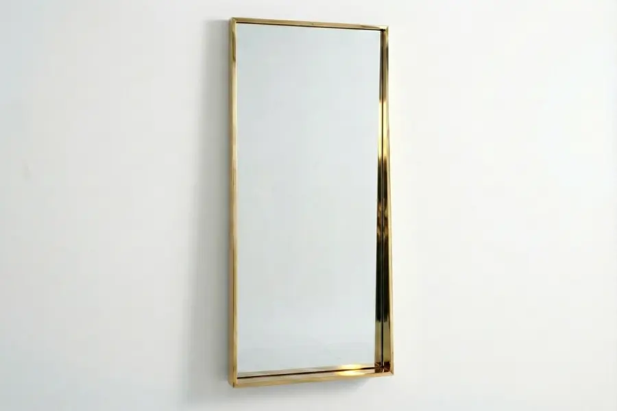 Crescent Mirror - Crescent Mirror — Sculptural Modern Elegance
