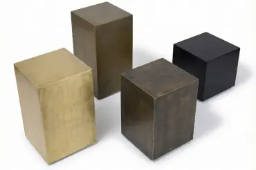 Cubist Plinth Table