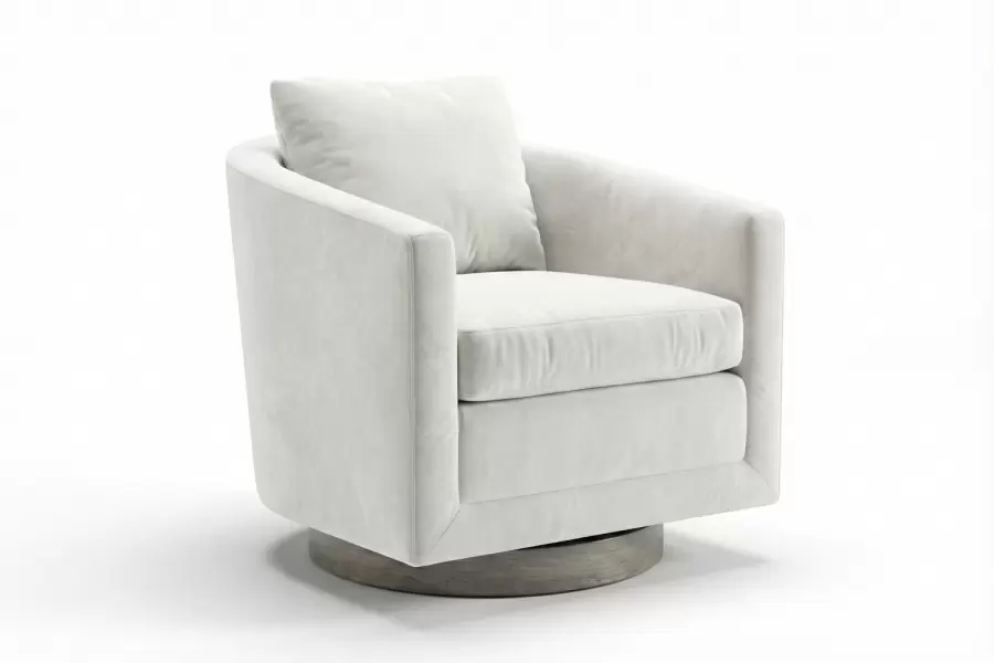 Ditmars Chair - Ditmars Chair- Custom modern swivel chair 