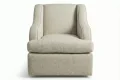 Thumbnail Image - Curved arm Custom Upholstered chair
