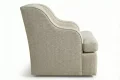 Thumbnail Image - Curved arm Custom Upholstered chair