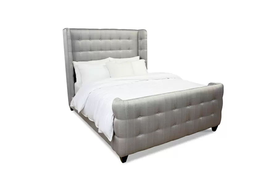Duffield Bed - Duffield Bed – Custom Upholstered Platform Bed | BESPOKE