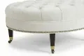 Thumbnail Image - English Bespoke Oval Tufted Ottoman