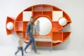 Thumbnail Image - Custom Aquatic Wall Unit — Playful Bespoke Storage
