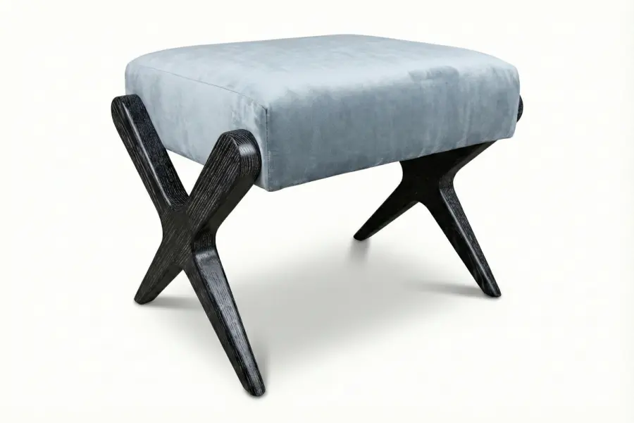 Francis Ottoman - Francis Bespoke X-Frame Ottoman