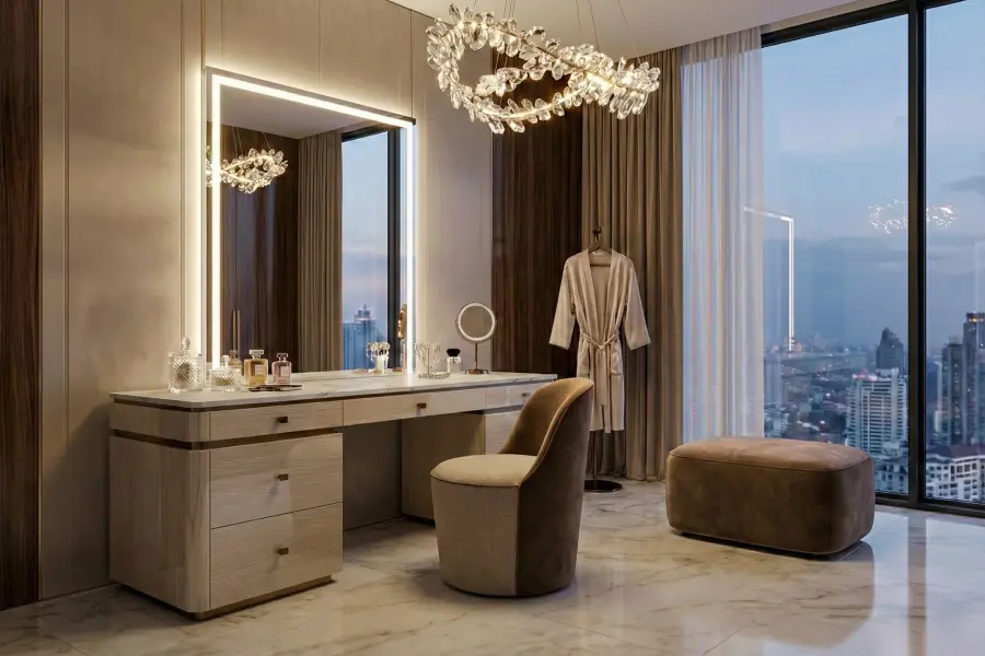 Tivoli Vanity Stool 