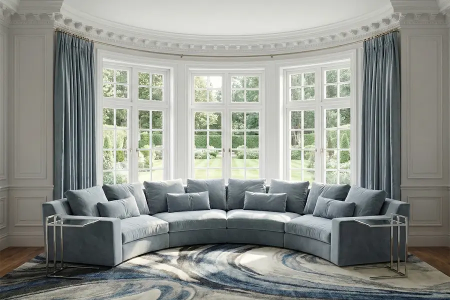 Beekman Curved Sectional 