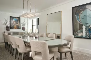 Comfortable Bespoke dining chairs are indispensable to enjoy a fabulous meal! No compromises made here!