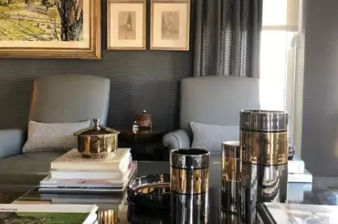 Our Douglass chairs in and elegant, classic and timeless setting.