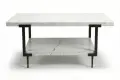 Thumbnail Image - Luna Coffee Table — Marble & Bronze