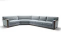 Thumbnail Image - Magenta Sectional — Modular Comfort & Hardwood Elegance