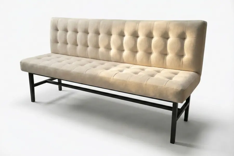 Meeker Dining Banquette - Custom Tufted Banquette