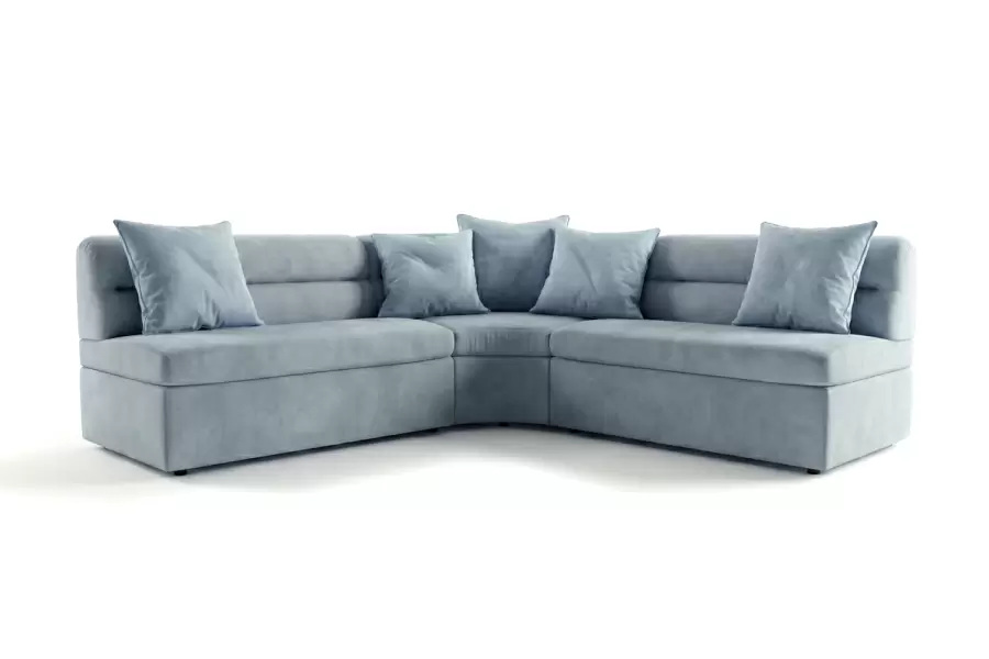 Milano Sectional - Milano Sectional — Custom Channel-Back Modular Seating