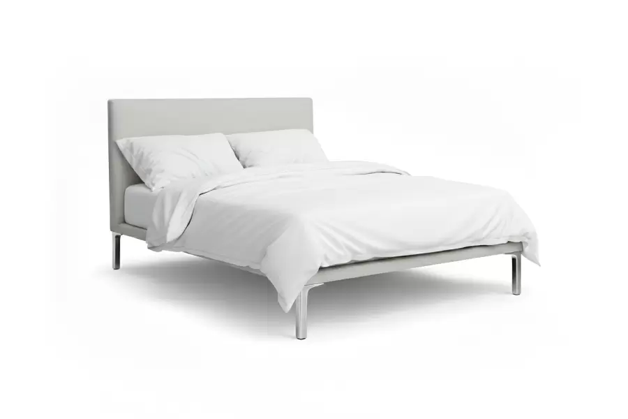 Milton Bed - The Milton Bed — Custom Upholstered Bed with Raised Platform