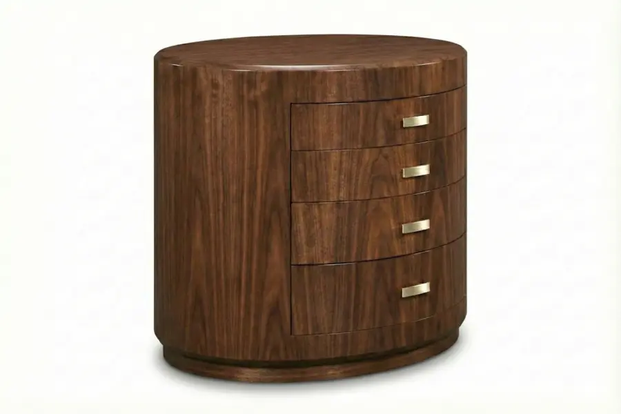 Park Slope Side Table - Park Slope — Custom Walnut Side Table