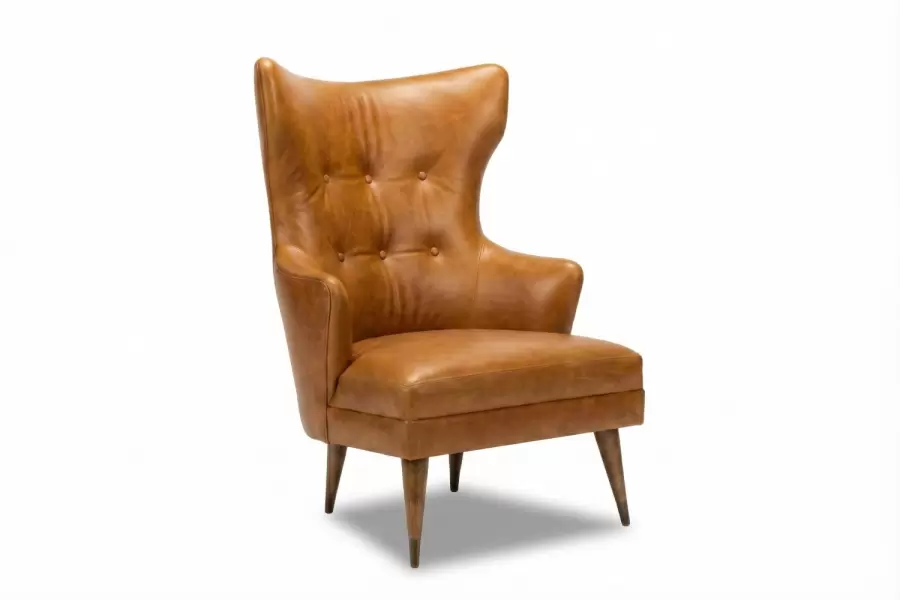 Randolph Chair - Custom Button Tufted Upholstered chair