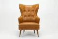 Thumbnail Image - Custom Button Tufted Upholstered chair