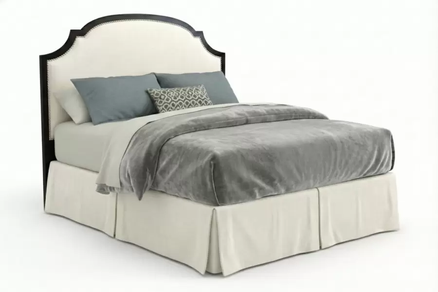 Rector Bed - Custom Bedframe with Refined Wood Trim