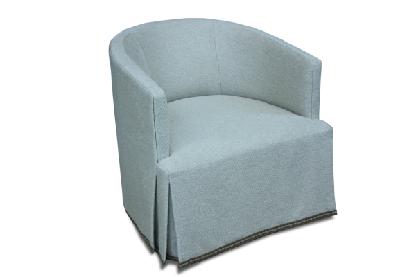 Rodney Swivel Barrel Chair