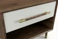 Thumbnail Image - Rona Nightstand — Custom Walnut & Brass