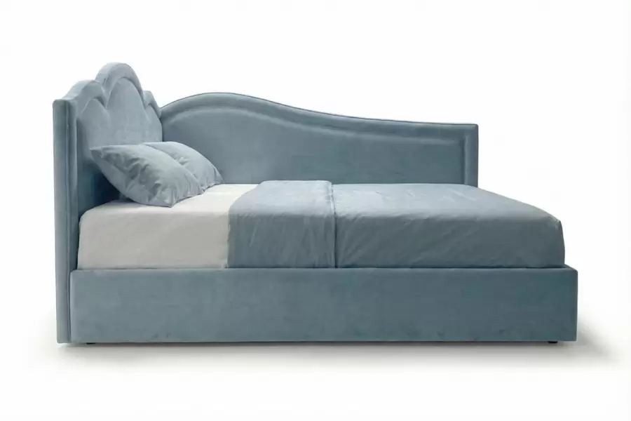 Santa Fe Daybed - Custom Scalloped Headboard Daybed 