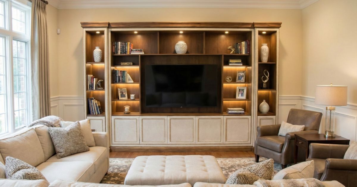 Custom Cabinets & Shelving Units — Functional Luxury Storage