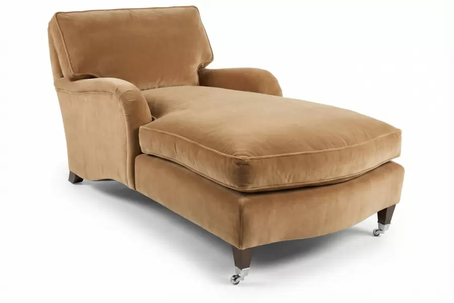 St Marks Chaise - St. Marks Tailored Custom Comfort Chaise