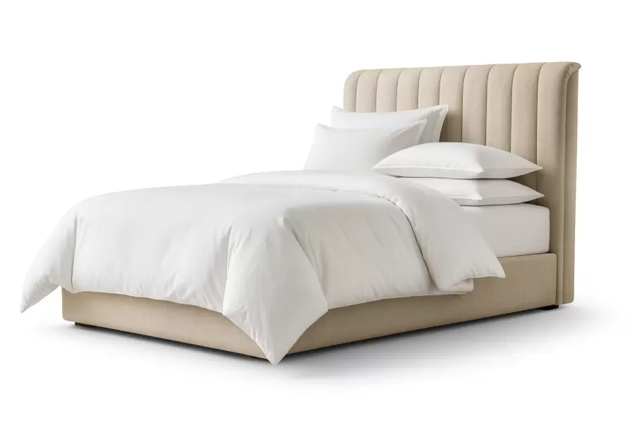 Thompson Bed - Thompson Bed — Vertical Channel Upholstery & Modern Elegance