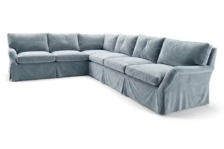 Van Wyck Sectional - Van Wyck Sectional — Classic Custom Upholstered Seating