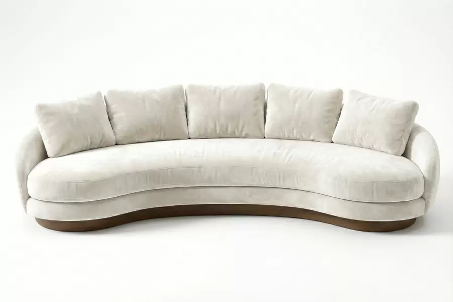 Vesica Sofa - Vesica Sofa- Curved Comfort