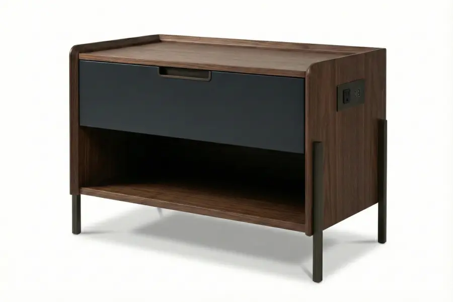 Vespera Nightstand - Vespera Nightstand — Bespoke Bedroom