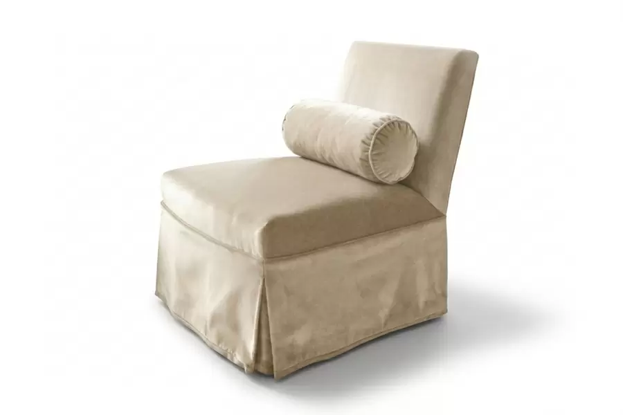 Wolcott Slipper Chair - Custom Armless Upholstered chair